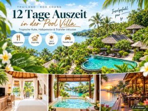 Thailand: Koh Phangan – Koh Chang – Aana Resort – Upgrade Pool Villa – 12 Tage inklusive Flug und Halbpension ab 1.310,78 €