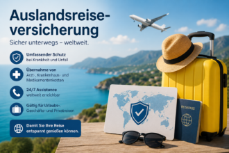 Auslandskrankenversicherung bei HanseMerkur – Testsieger mit Top-Leistungen für Ihren Urlaub