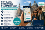 City Game – Interaktive Stadtabenteuer weltweit per Smartphone entdecken