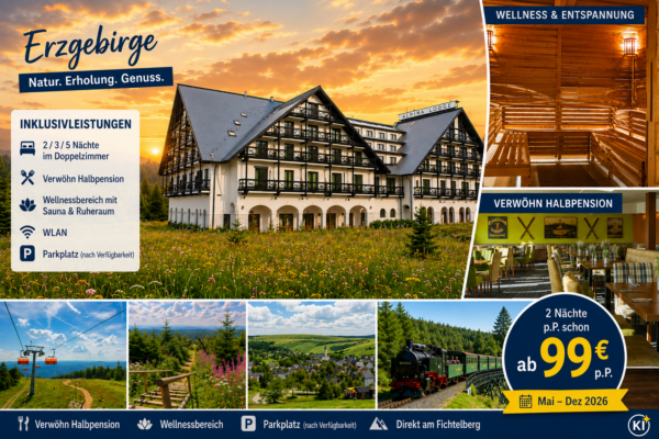 Hotel Alpina Lodge Oberwiesenthal – Wellness & Natur im Erzgebirge erleben