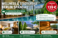 4* Hotel centrovital Berlin – Wellness & Stadterlebnis mit Frühstück und Spa
