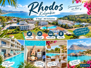 Griechenland: Rhodos – Kolymbia – Leonardo Kolymbia Resort – Rhodes – 9 Tage Flug inklusive Doppelzimmer Swim Up All Inklusiver ab