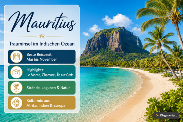 Mauritius Urlaub – Strände, Sehenswürdigkeiten, beste Reisezeit und praktische Tipps