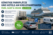 Günstige Parkplätze und Hotels am Kreuzfahrthafen – Park, Sleep & Cruise ab 70 Euro