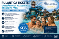 Rulantica Tickets – Ganzjähriger Wasserspaß im Europa-Park Wasserpark * ganzjährig geöffnet