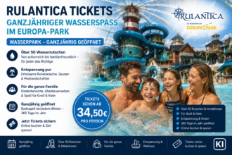 Rulantica Tickets – Ganzjähriger Wasserspaß im Europa-Park Wasserpark * ganzjährig geöffnet