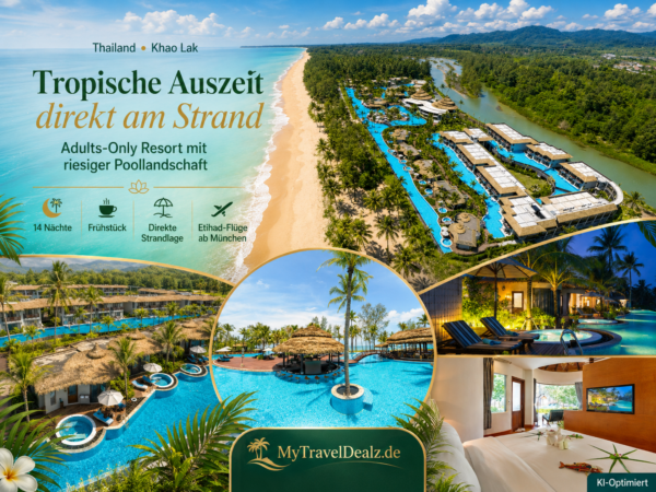 Thailand: Khao Lak – The Haven Khao Lak – 15 Tage inklusive Flug und Frühstück ab 1.202 €