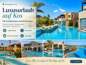Griechenland: Kos – Tigaki Astir Odysseus Resort & Spa – Familienurlaub – 10 Tage mit Flug und All Inclusive ab 1.283,50 €
