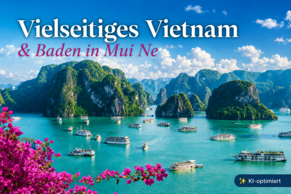 Vielseitiges Vietnam & Baden in Mui Ne – 20-tägige Flugreise
