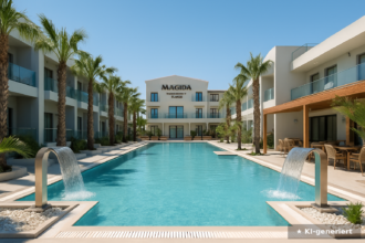 Griechenland All Inclusive Pauschalreise im 4-Sterne Magda Hotel mit Flug ab Düsseldorf * Reisezeitraum: Juni bis September 2026